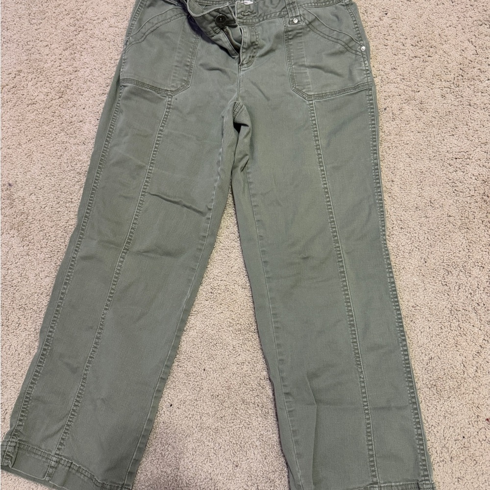 Green Cargo Pants